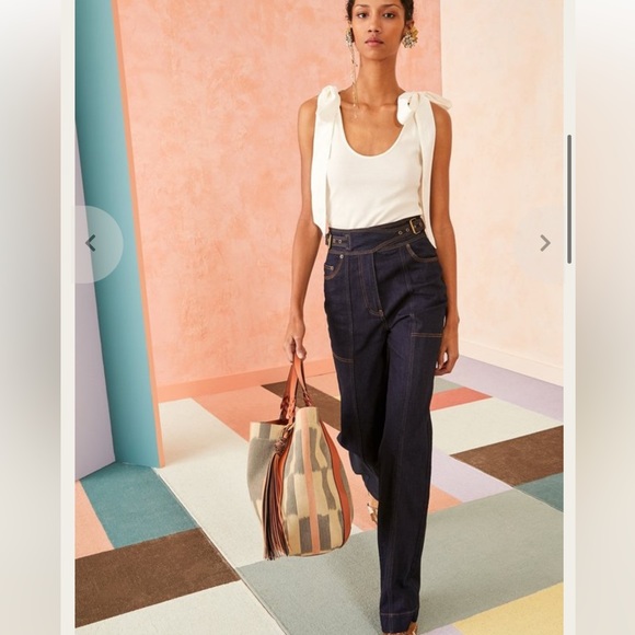 Ulla Johnson Bailey Tank in Blanc - Picture 2 of 16